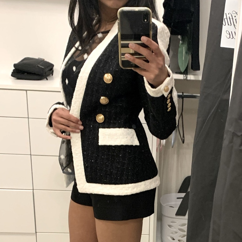 BALMAIN Blazer black size 38